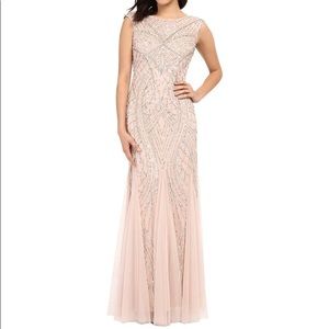 Adrianna Papell Dress in Blush/Pink
